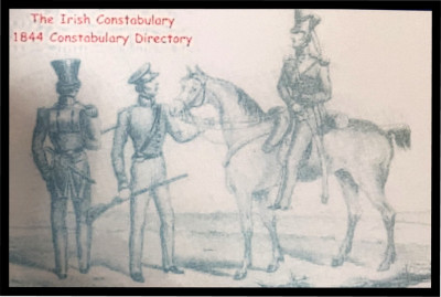 The Irish Constabulary - 1844 Constabulary Directory. History of An tSean Bheairic, The Old Barracks, Falcarragh, County Donegal, Ireland The Irish Constabulary - 1844 Constabulary Directory. History of An tSean Bheairic, The Old Barracks, Falcarragh, County Donegal, Ireland