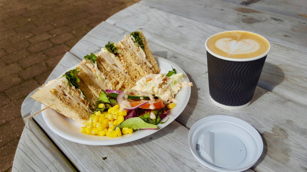 Café at An tSean Bheairic, An Fál Carrach, County Donegal, Ireland