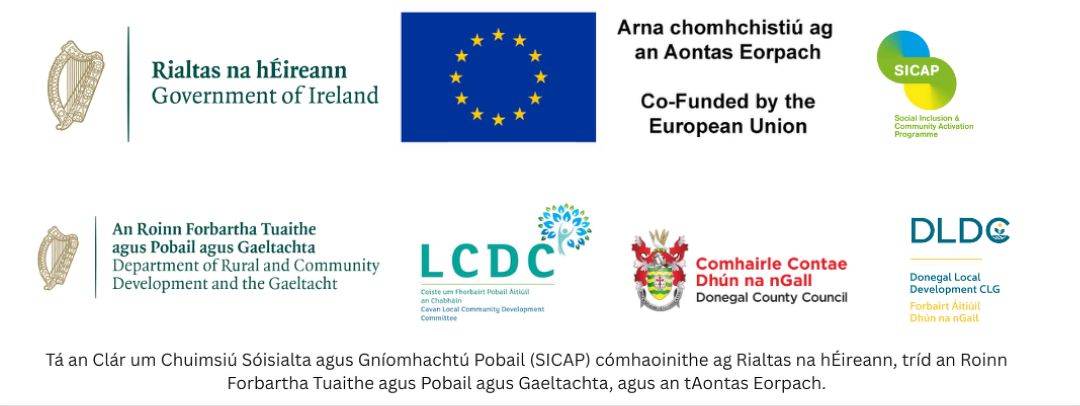 Sponsors of An tSean Bheairic, An Fál Carrach, Co. Dhún na nGall