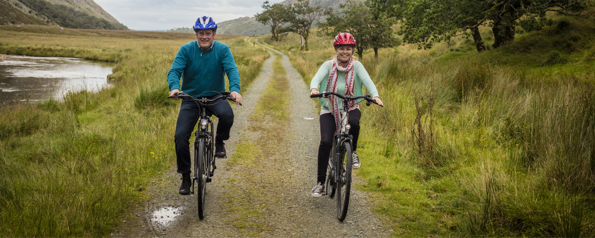 Cycling in Glenveagh National Park: things to do on holiday in An Fál Carrach, County Donegal, Ireland from An tSean Bheairic, Falcarragh Visitor Centre